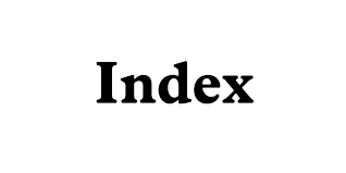Пример шрифта Index
